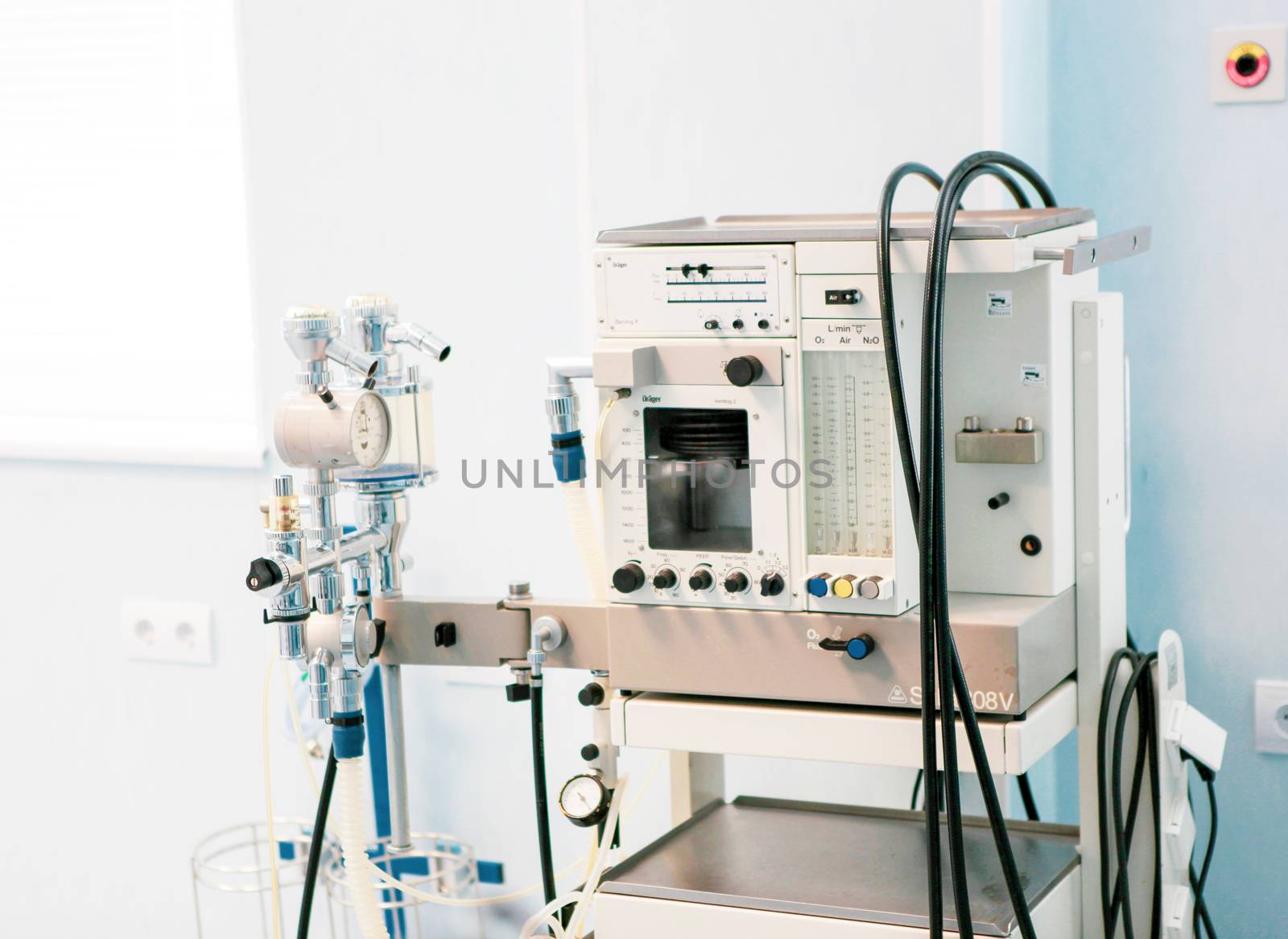 Burgas, Bulgaria - August 07, 2012: Modern Medical Equipment At "Bourgasmed" General Hospital.