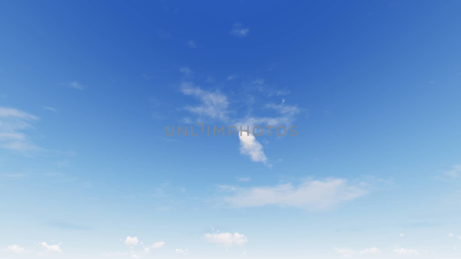 Cloudy blue sky abstract background, blue sky background with tiny clouds, 3d rendering

