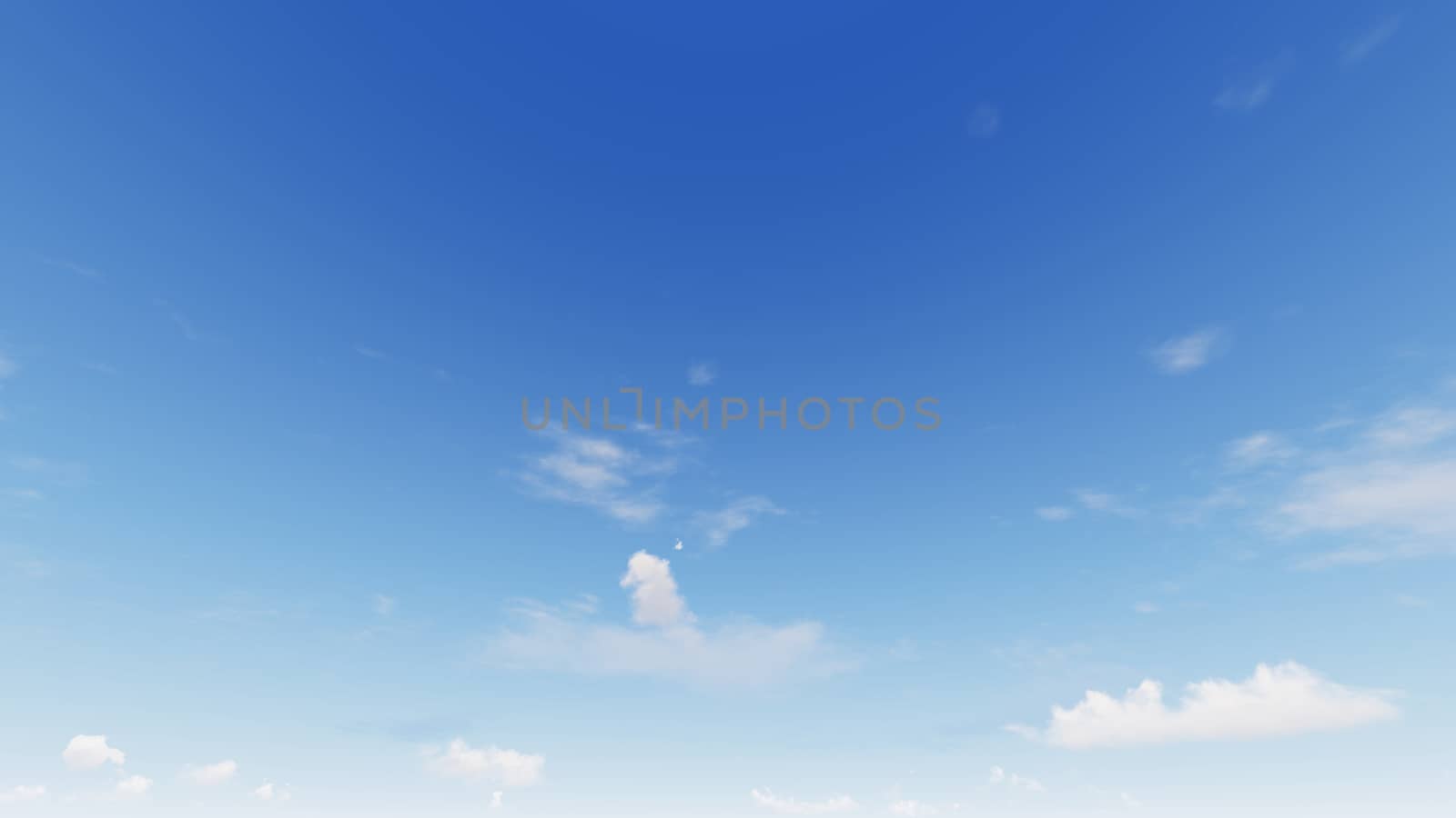 Cloudy blue sky abstract background, blue sky background with tiny clouds, 3d rendering

