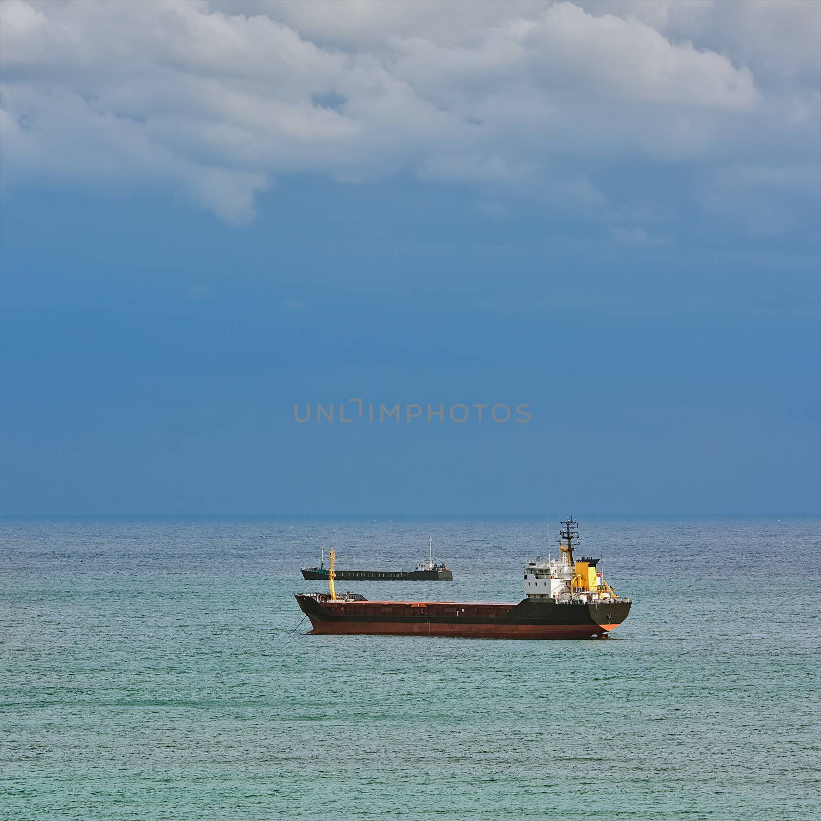 General Cargo Ship in the Sea by SNR