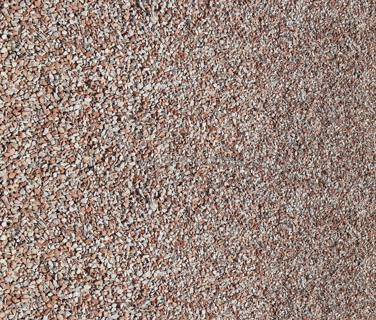 Close-up of a picture with gravel stones, pebbles as a background