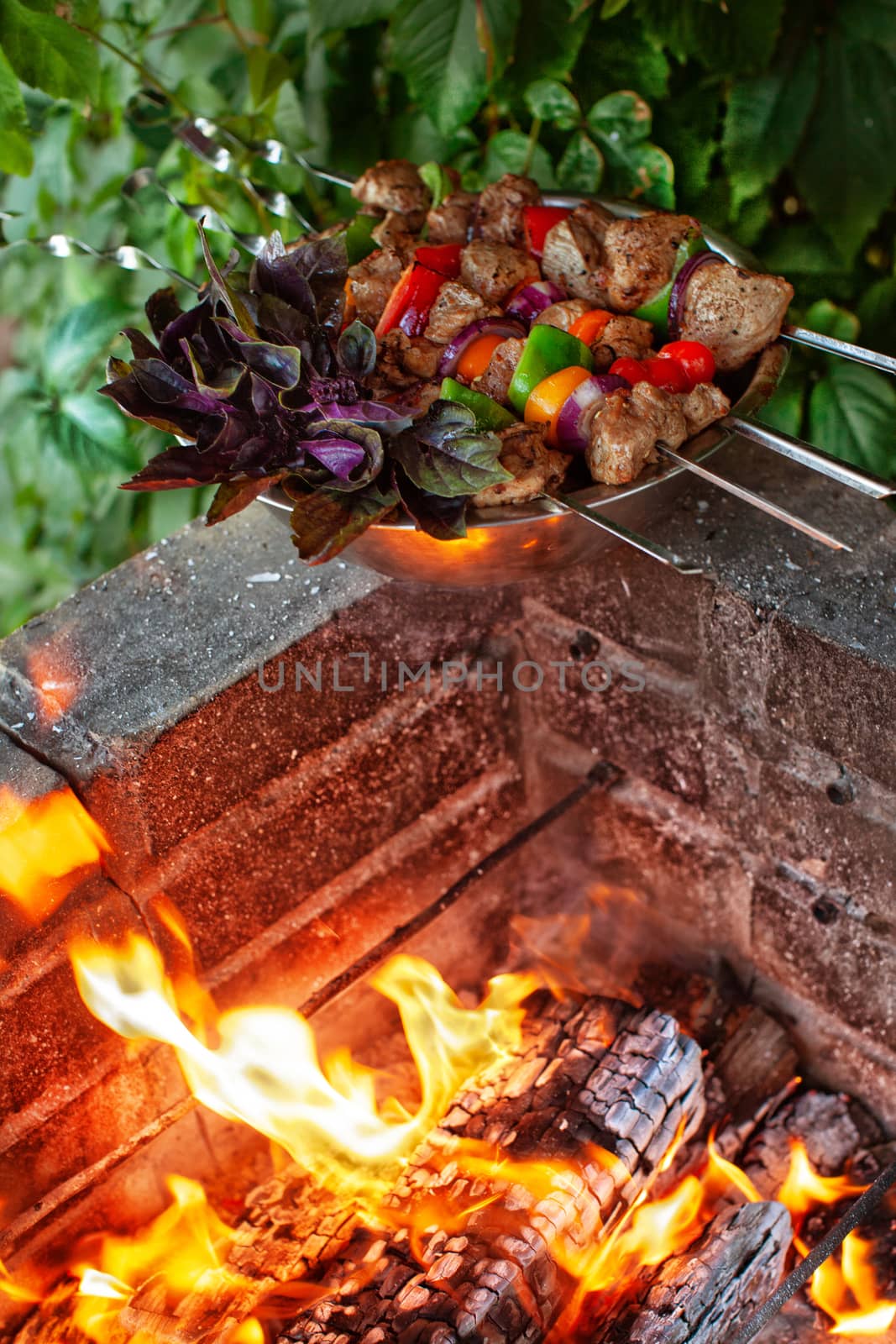 Prepering of Asian traditional food