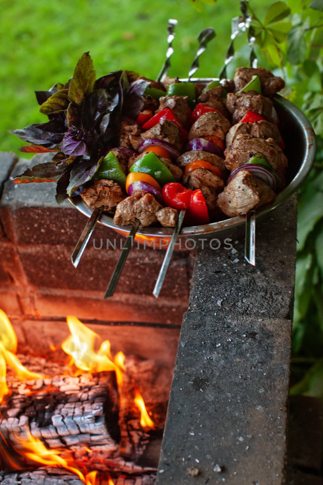 Prepering of Asian traditional food