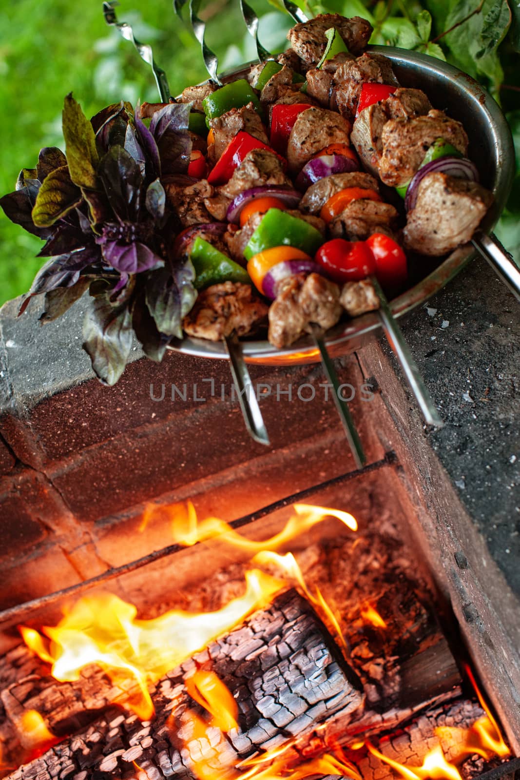 Prepering of Asian traditional food