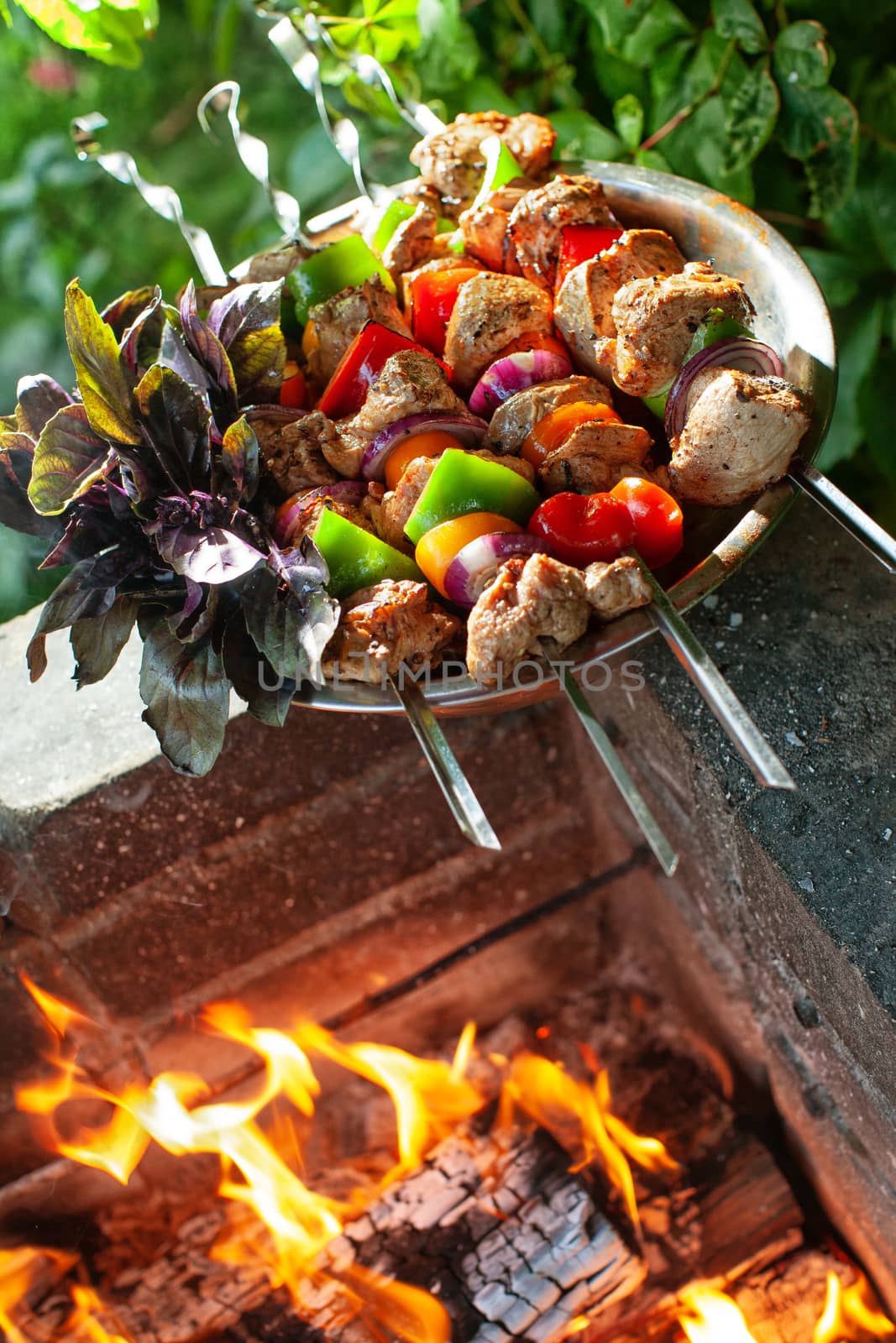 Prepering of Asian traditional food