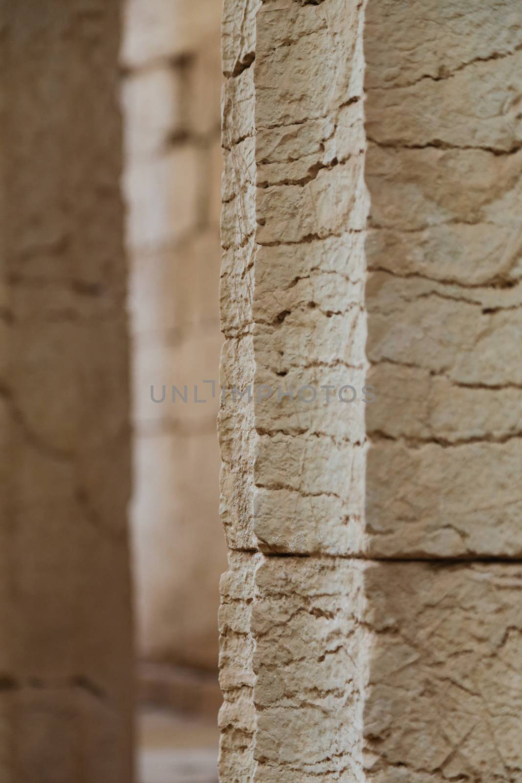 Ancient temple of Apollo restored under the protection of large canopy in Bassae (Vasses), Greece