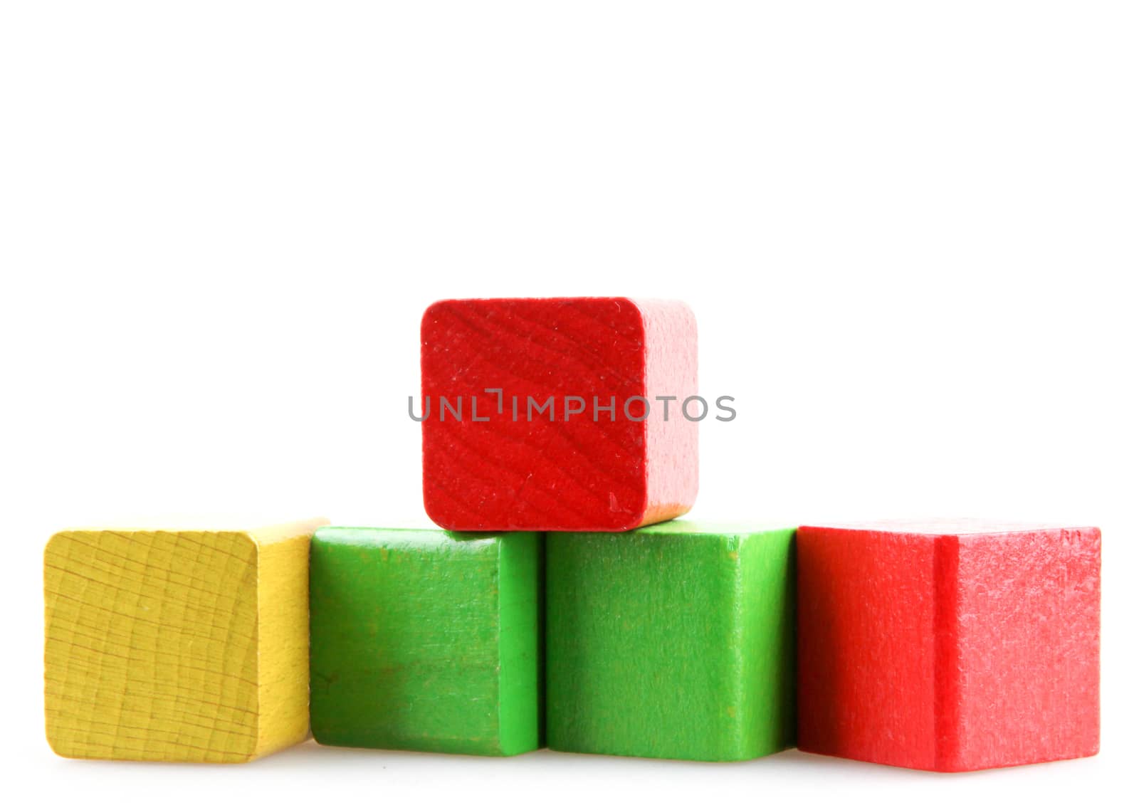 Colorful Wooden Building Blocks Toys