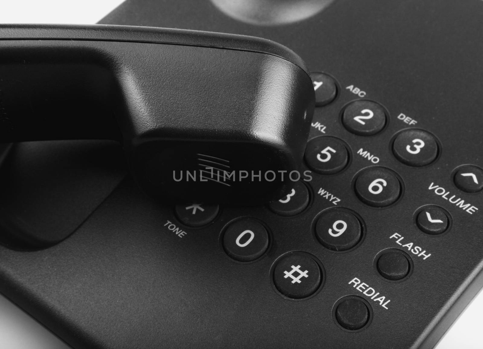 close up telephone landline by nenovbrothers