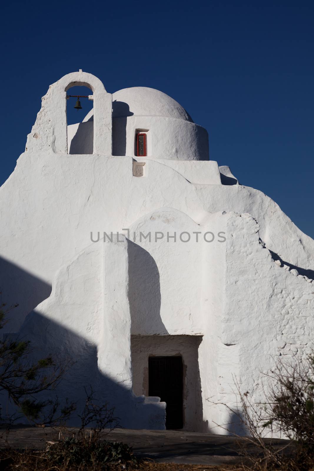 14th century Paraportiani Church on the island of Mykonos, Greece