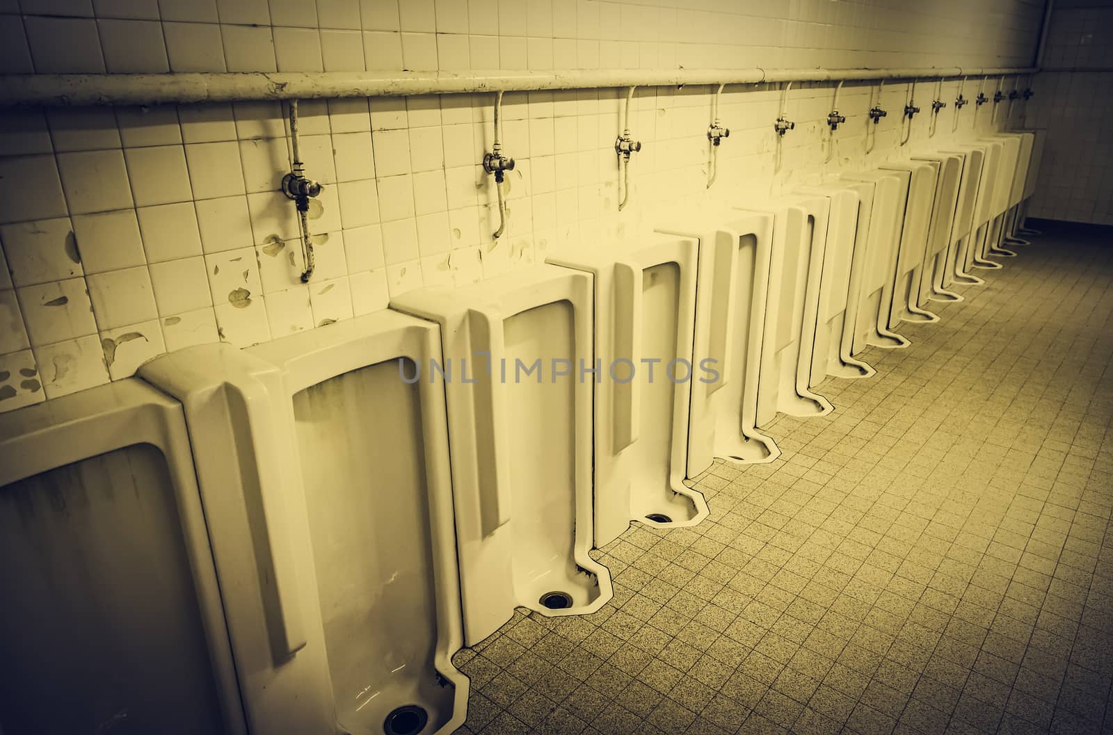 Public toilets for men by esebene