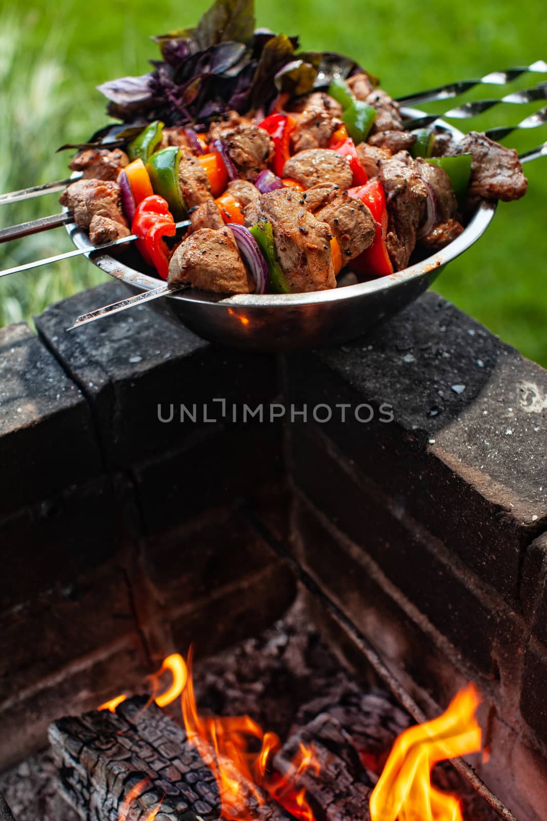 Prepering of Asian traditional food