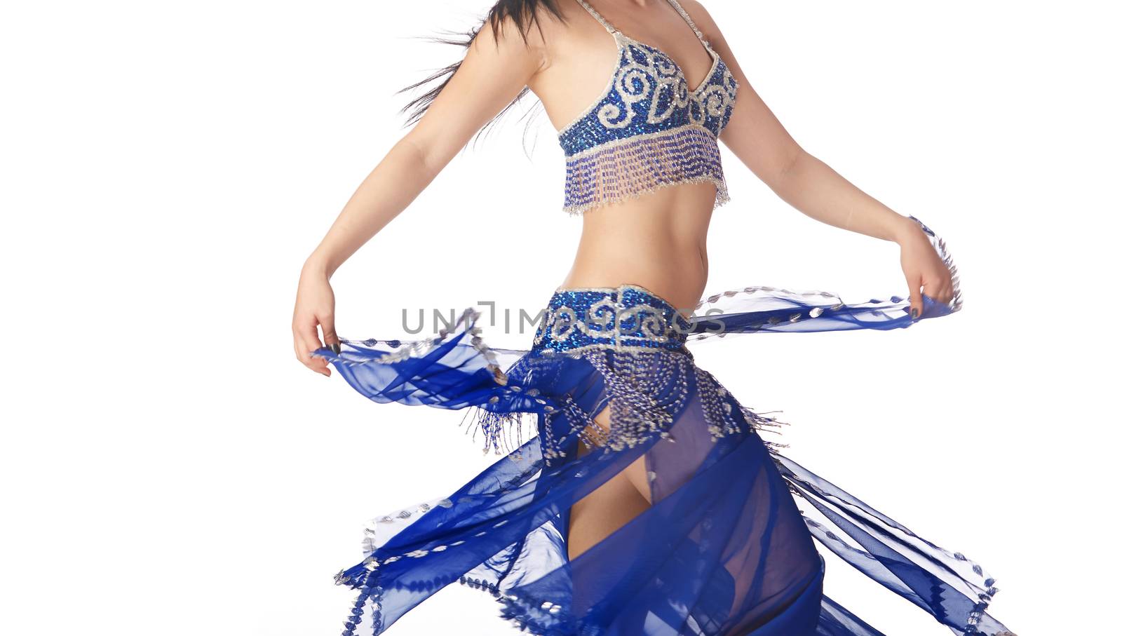 Woman dancing Belly dance by Novic