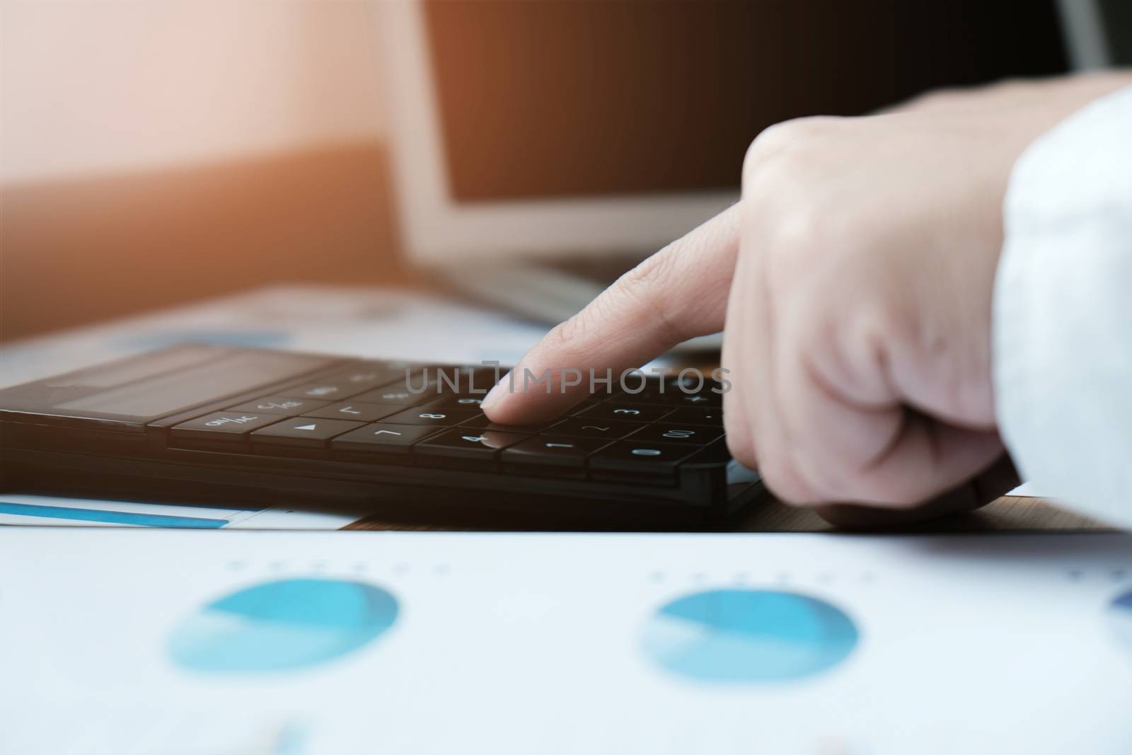 Auditor or internal revenue service staff, Business women checking annual financial statements of company. Audit Concept.