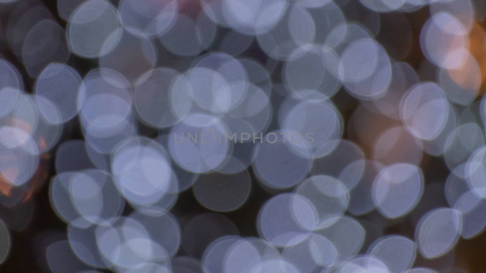 Abstract & Festive background with bokeh defocused lights