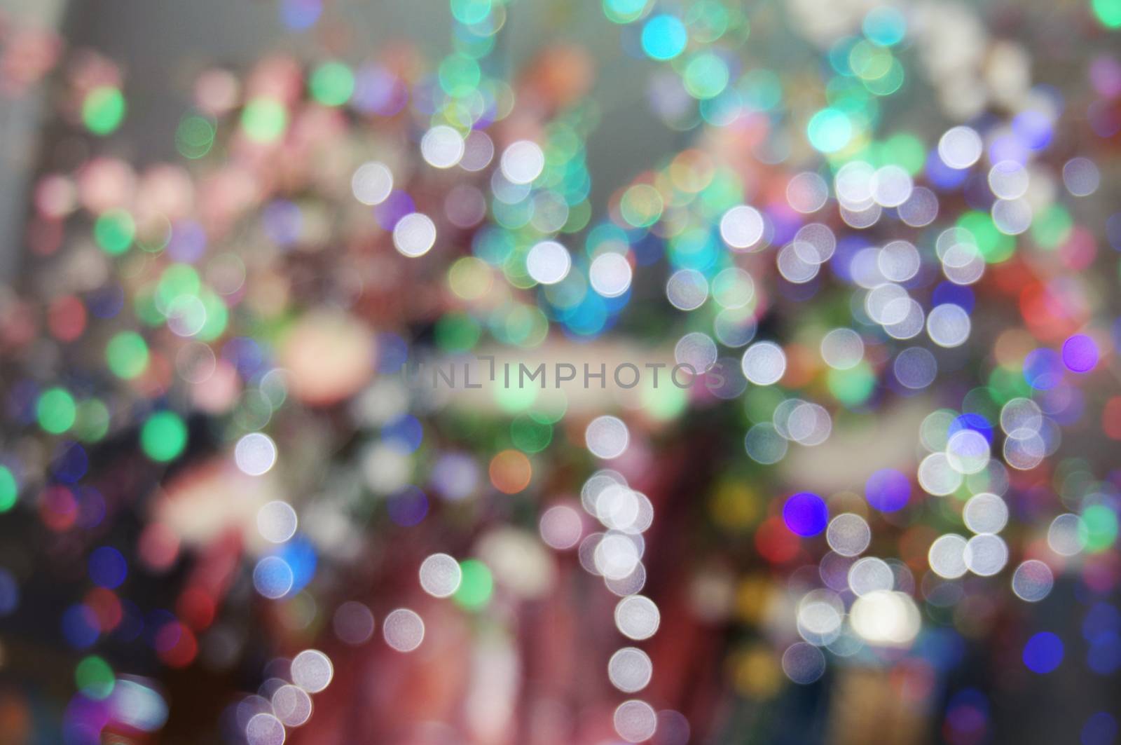 Abstract bokeh glitter vintage lights. Christmas bokeh light defocused abstract background.Can be used wallpaper texture with copy space area for a text.