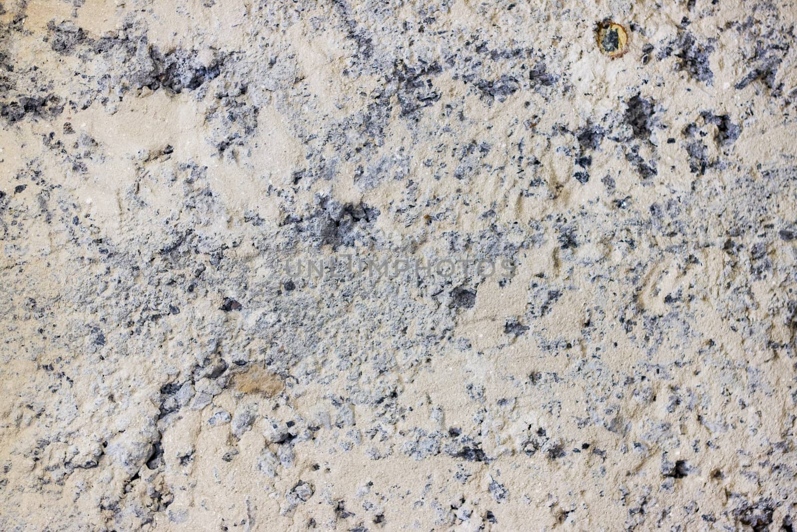 Slag wall under plaster. Architecture texture design