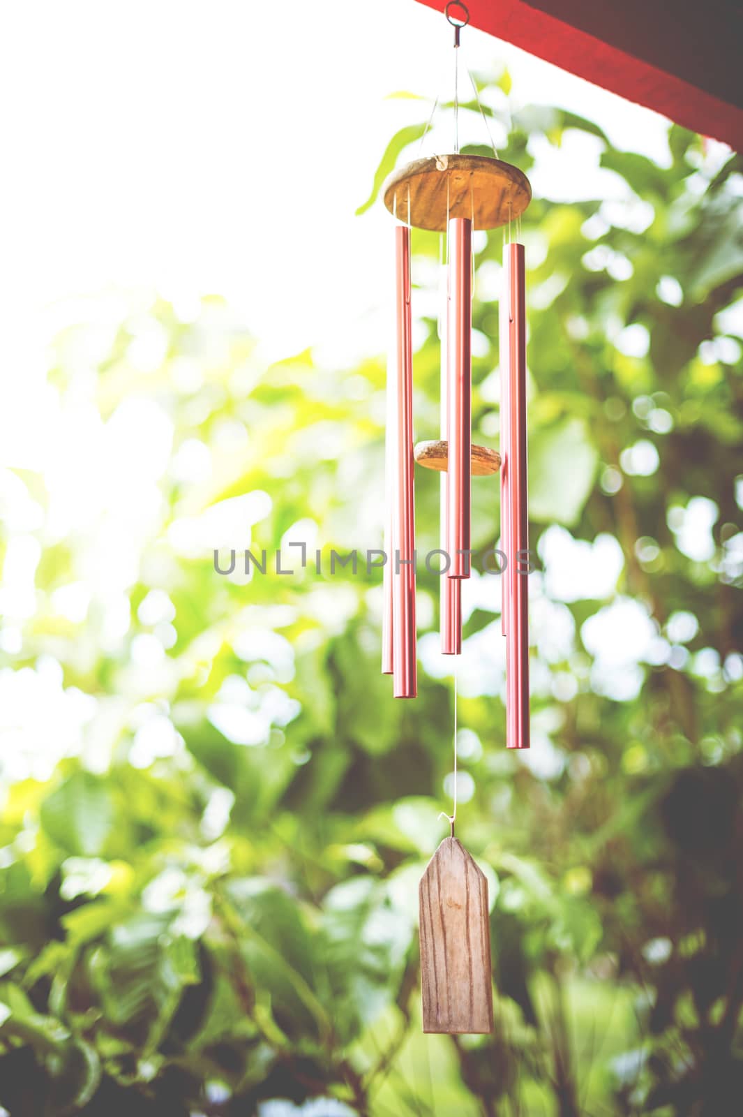 Closeup of Wind Chime