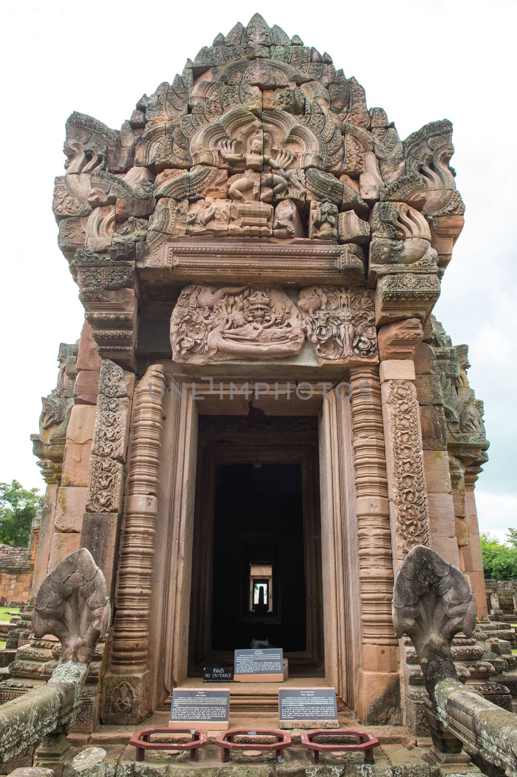 Wat Khao Phanom Rung Castle History Landmark of Buriram Province, Thailand