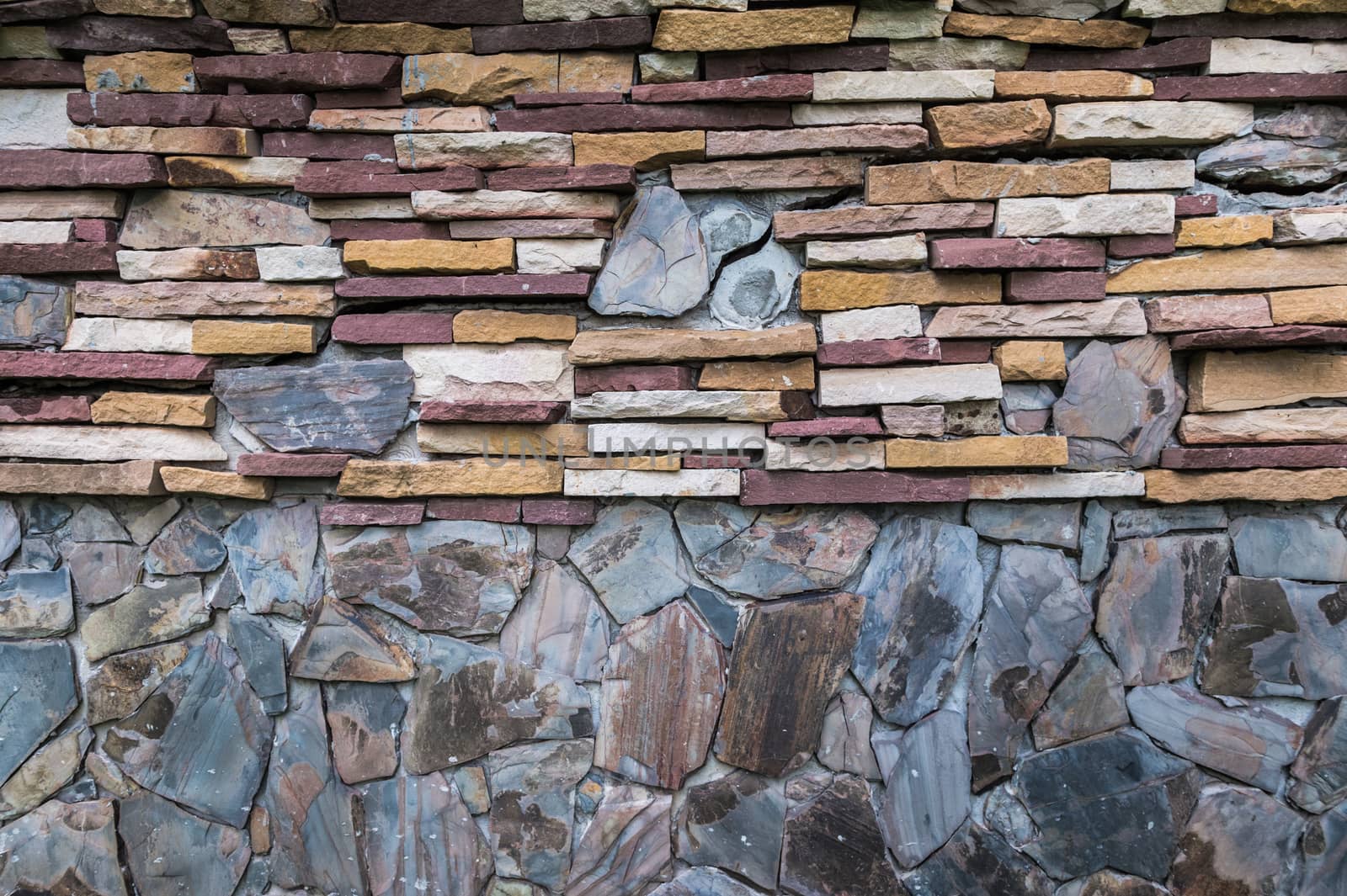 pattern of stone wall background