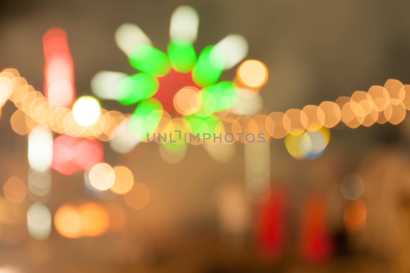 blurred of light background