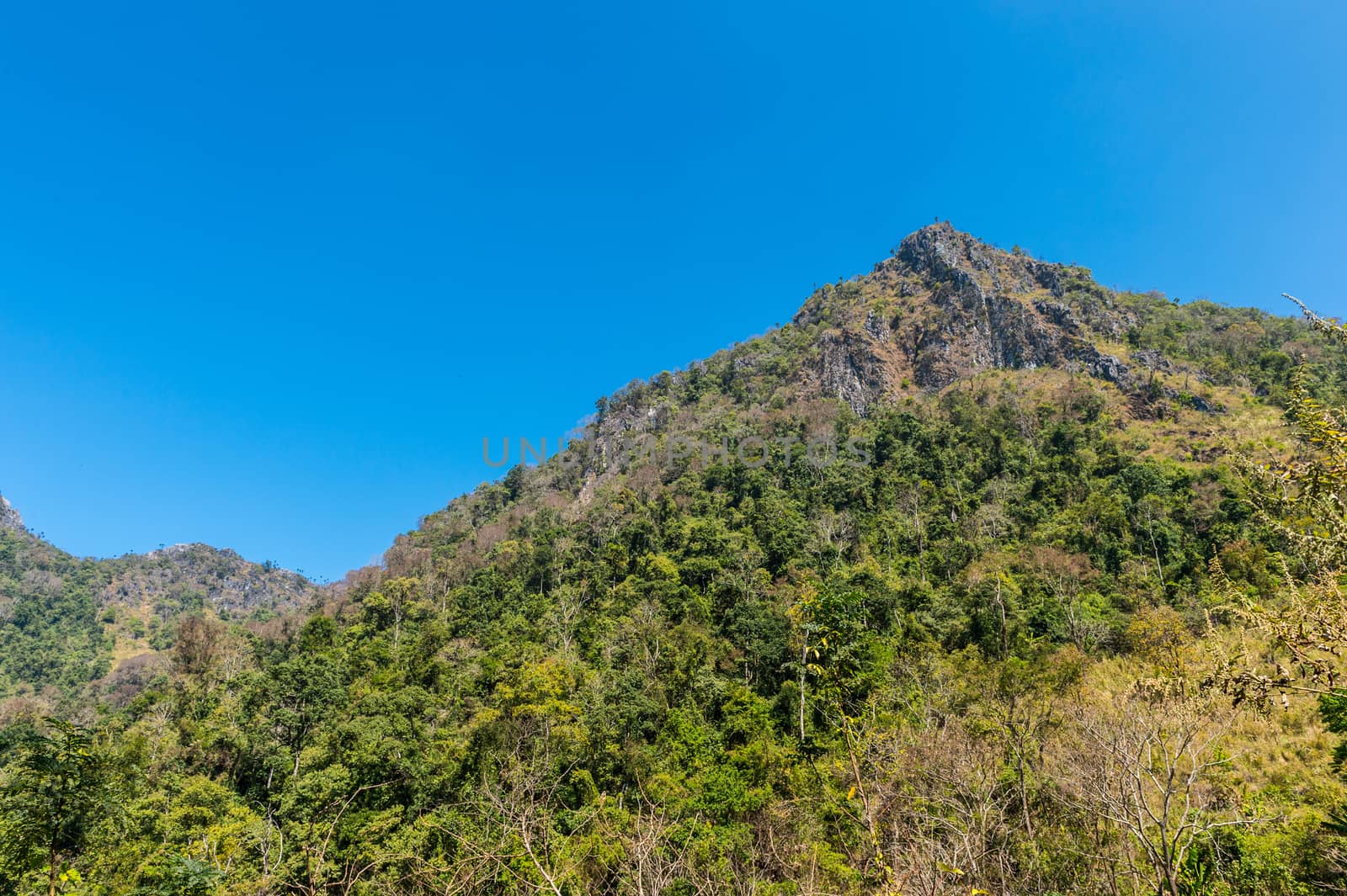 Mountain of Doi Luang Chiang Dao natural park Landscape, Chiang Mai, Thailand.