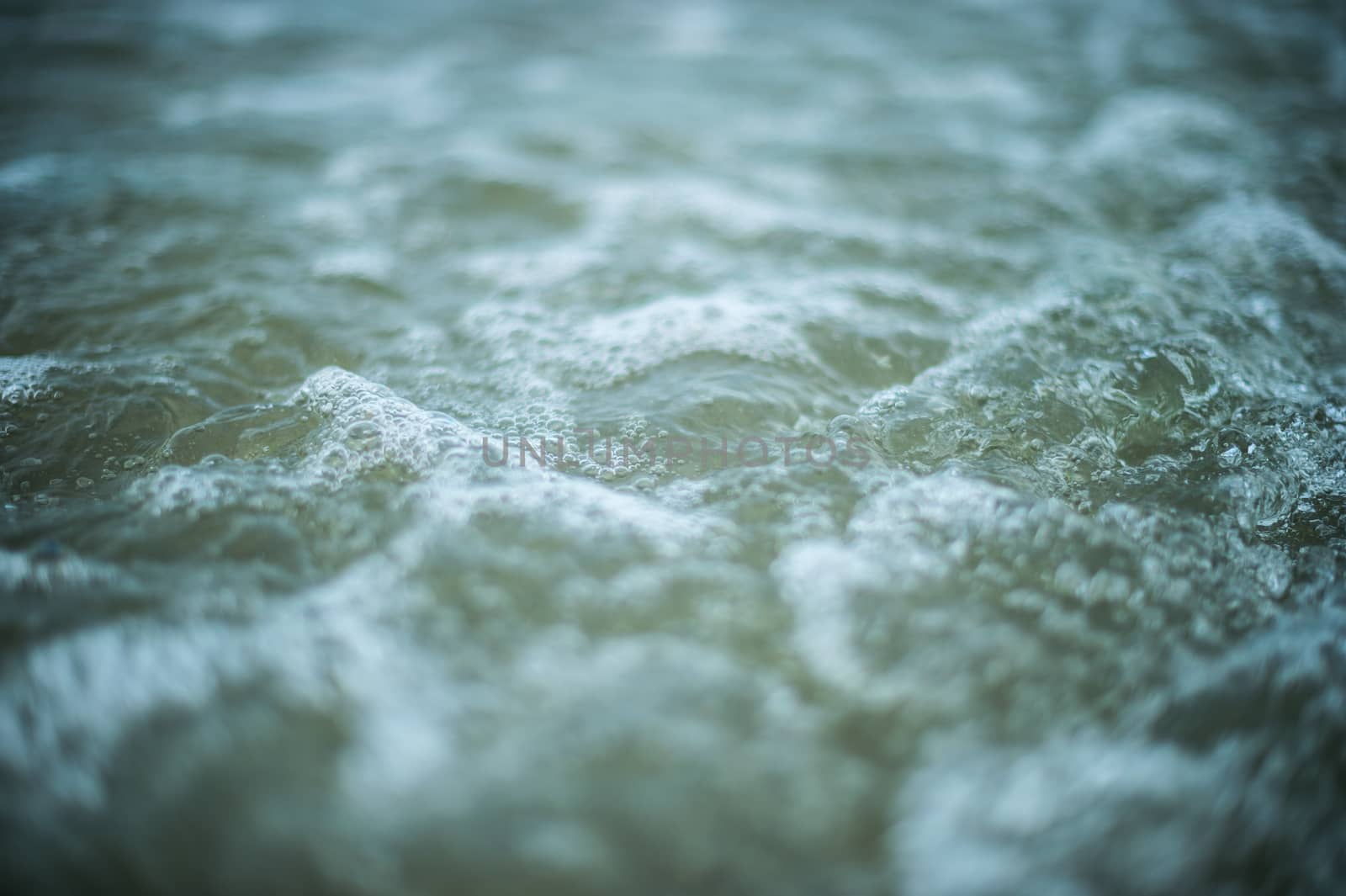 Closeup of sea wave