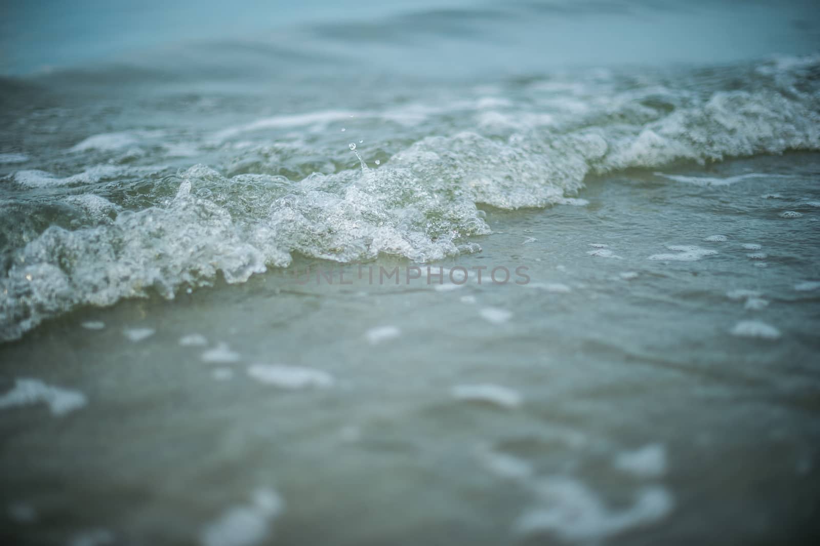 Closeup of sea wave