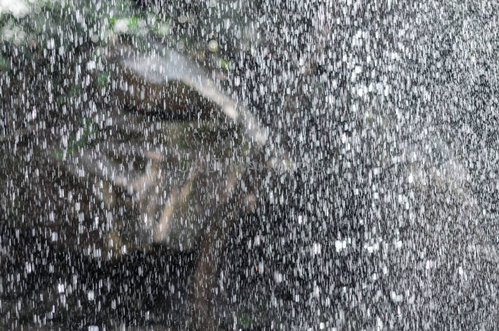 Closeup of water drop by sayhmog