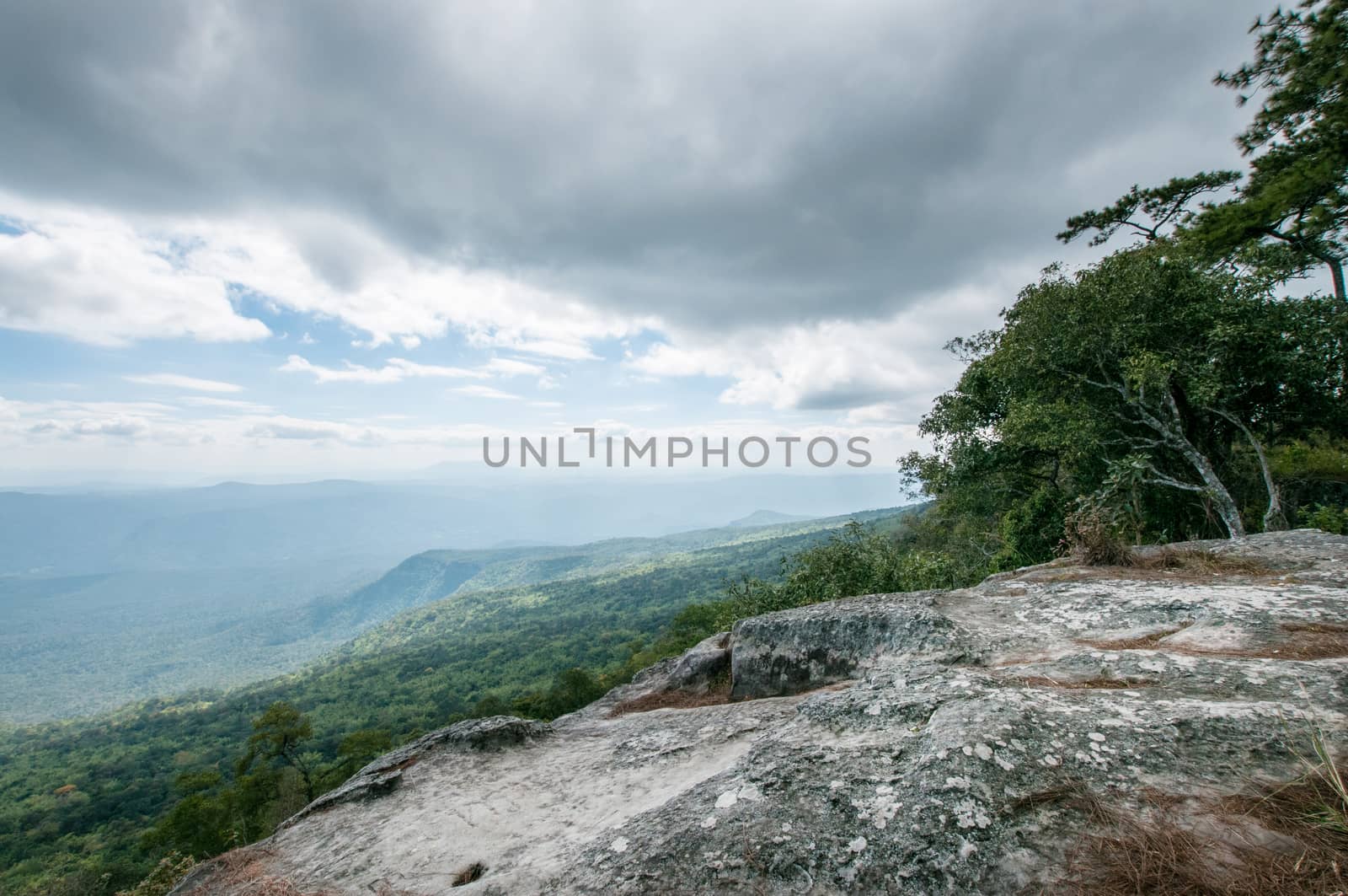 Landscape of Phu Kradueng National Park