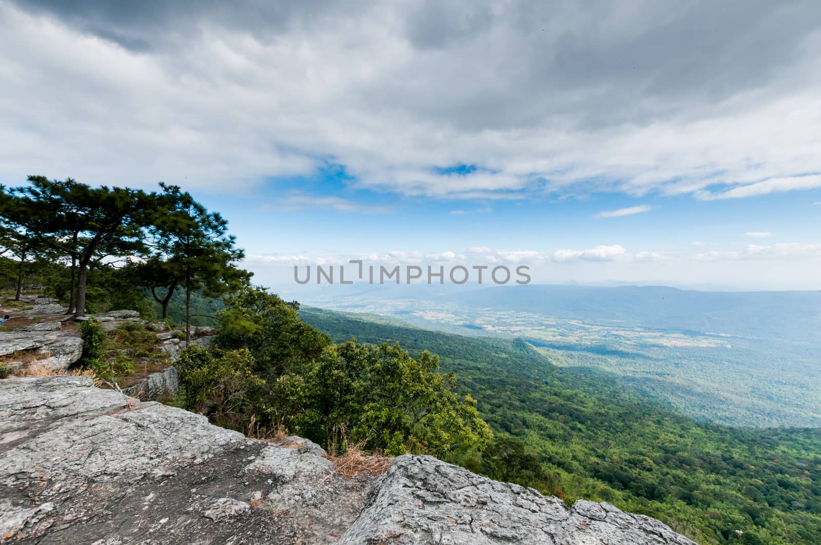 Landscape of Phu Kradueng National Park