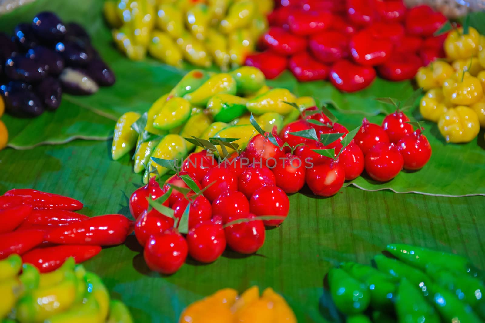 Thai dessert food stylish