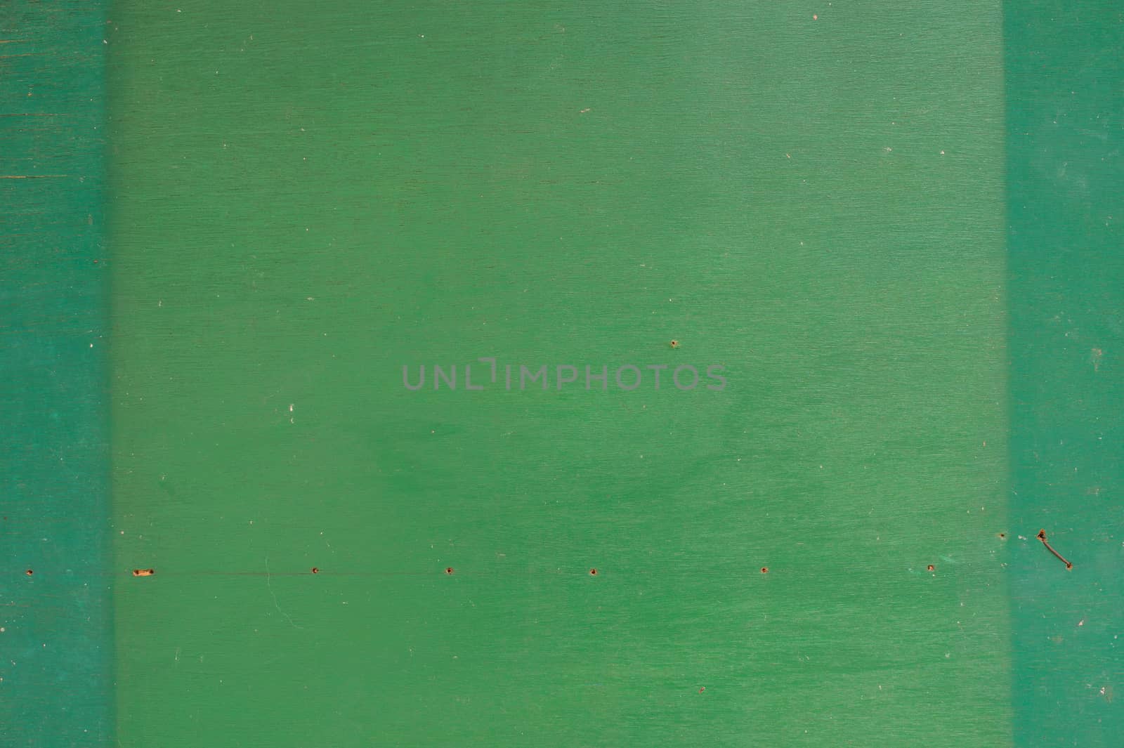 Green color of wood texture background