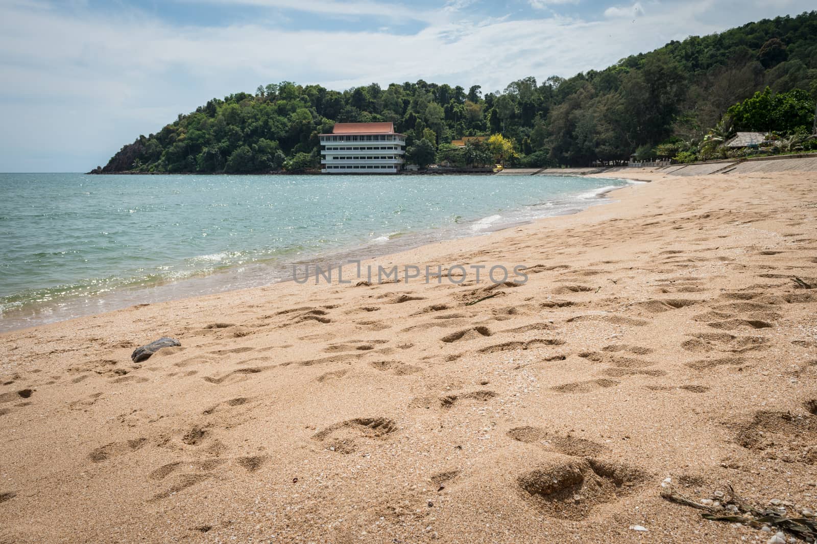 Landscape of beach or seashore