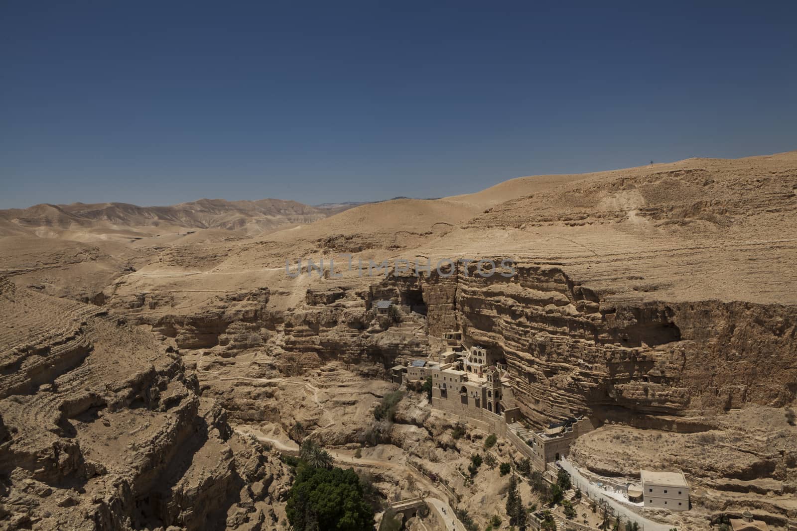 Monastery in the Desert by orcearo