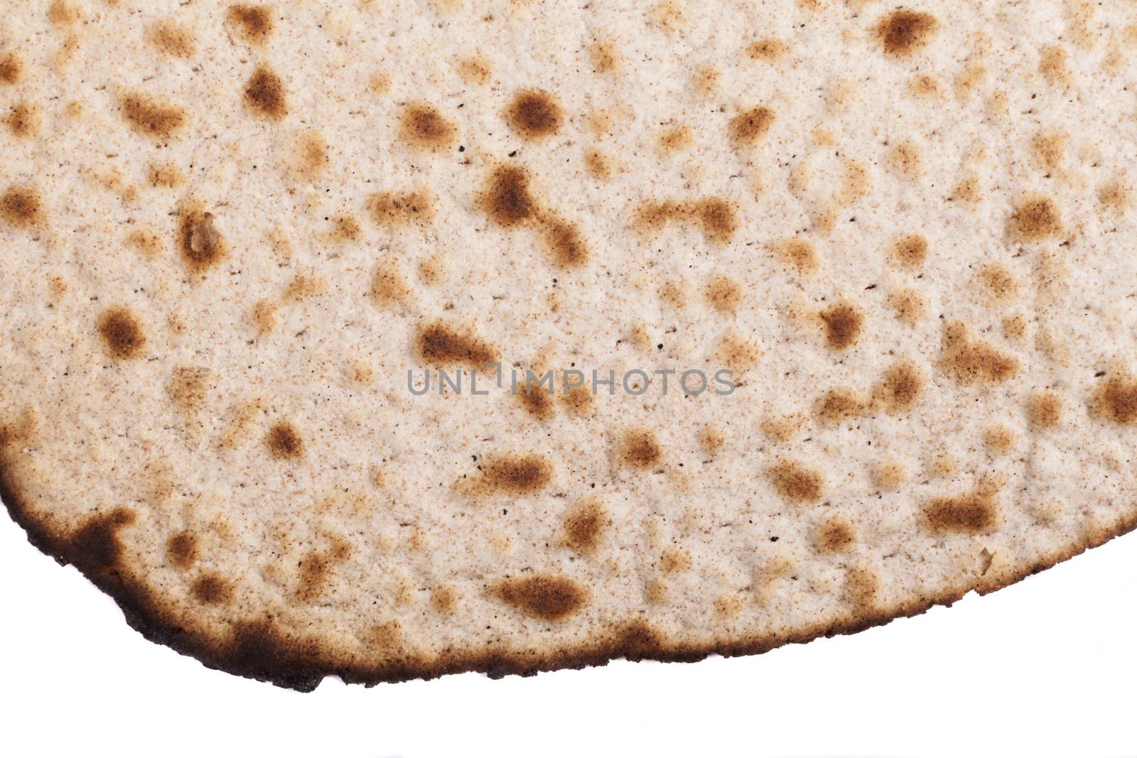 Round Matza Close-up by orcearo