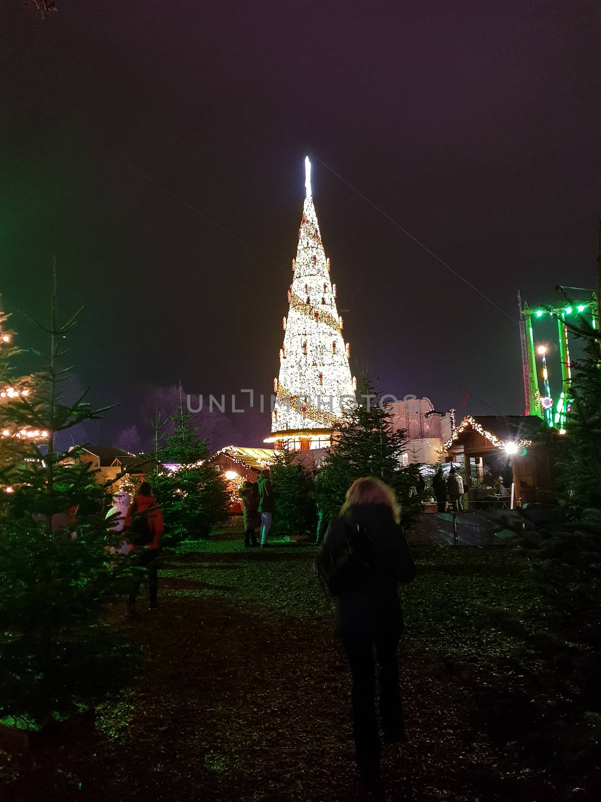 Cranger Christmas market in Herne. Called Cranger Christmas Magic.