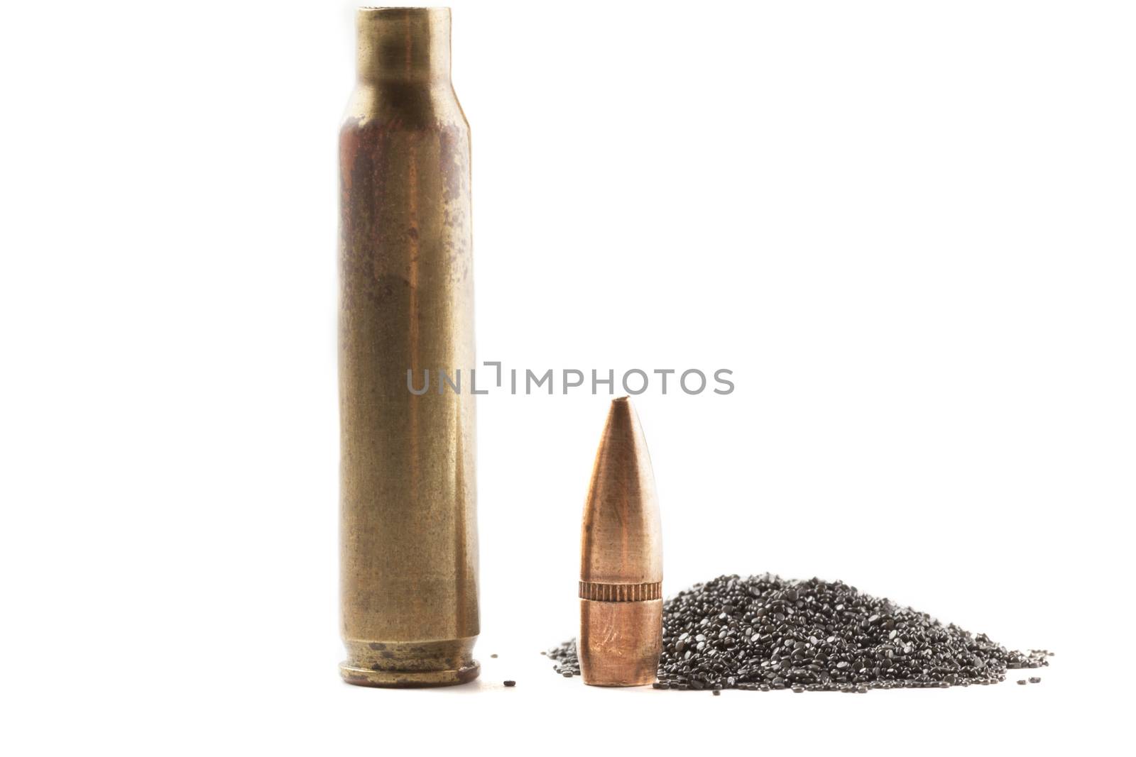 Bullet Shell and Powder by orcearo