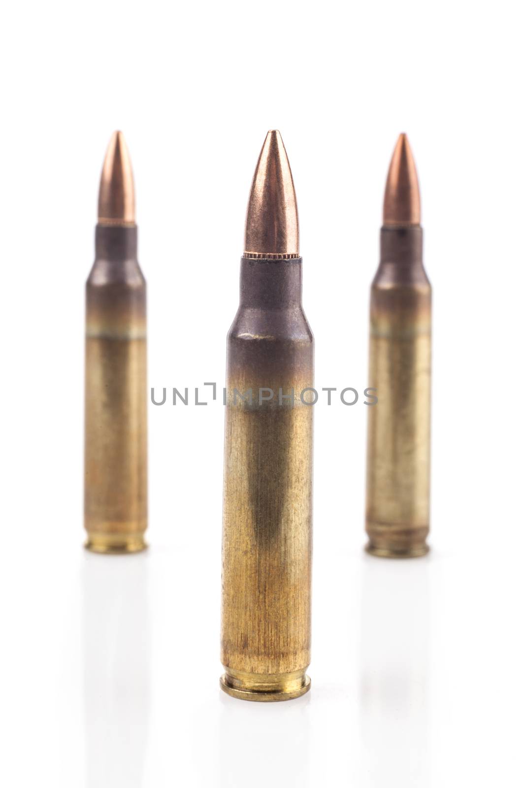 Isolated Copper Bullets by orcearo