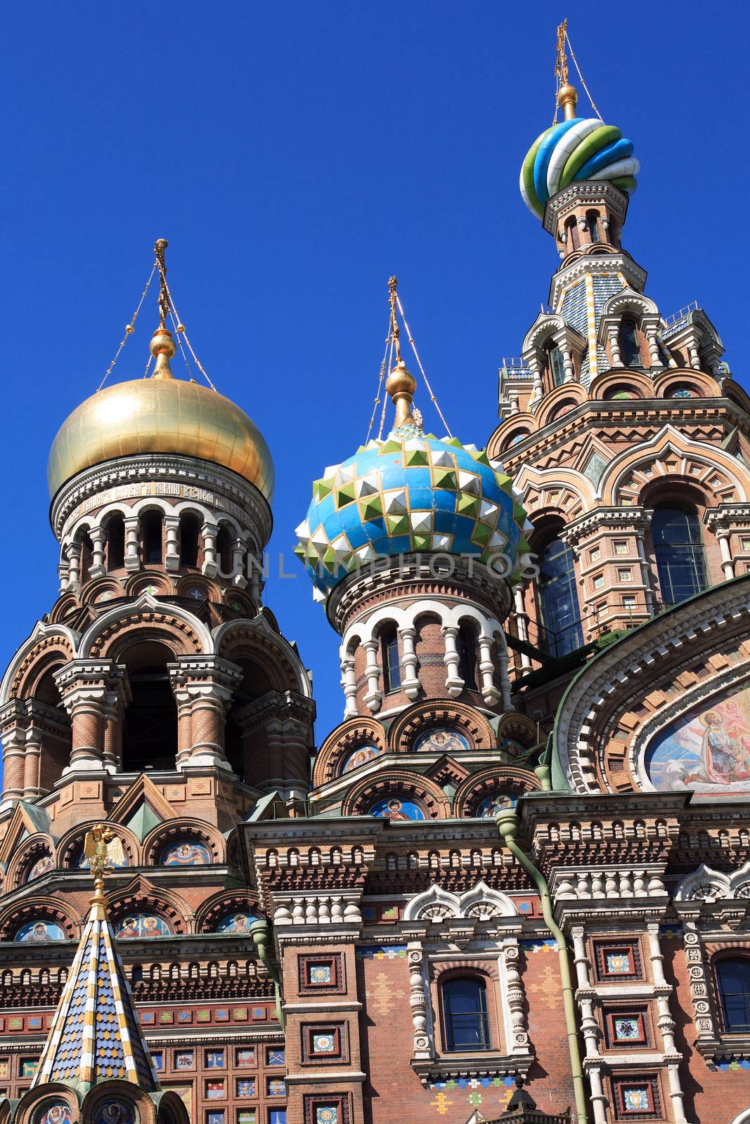Church of the Savior On Spilled Blood in St. Petersburg, Russia