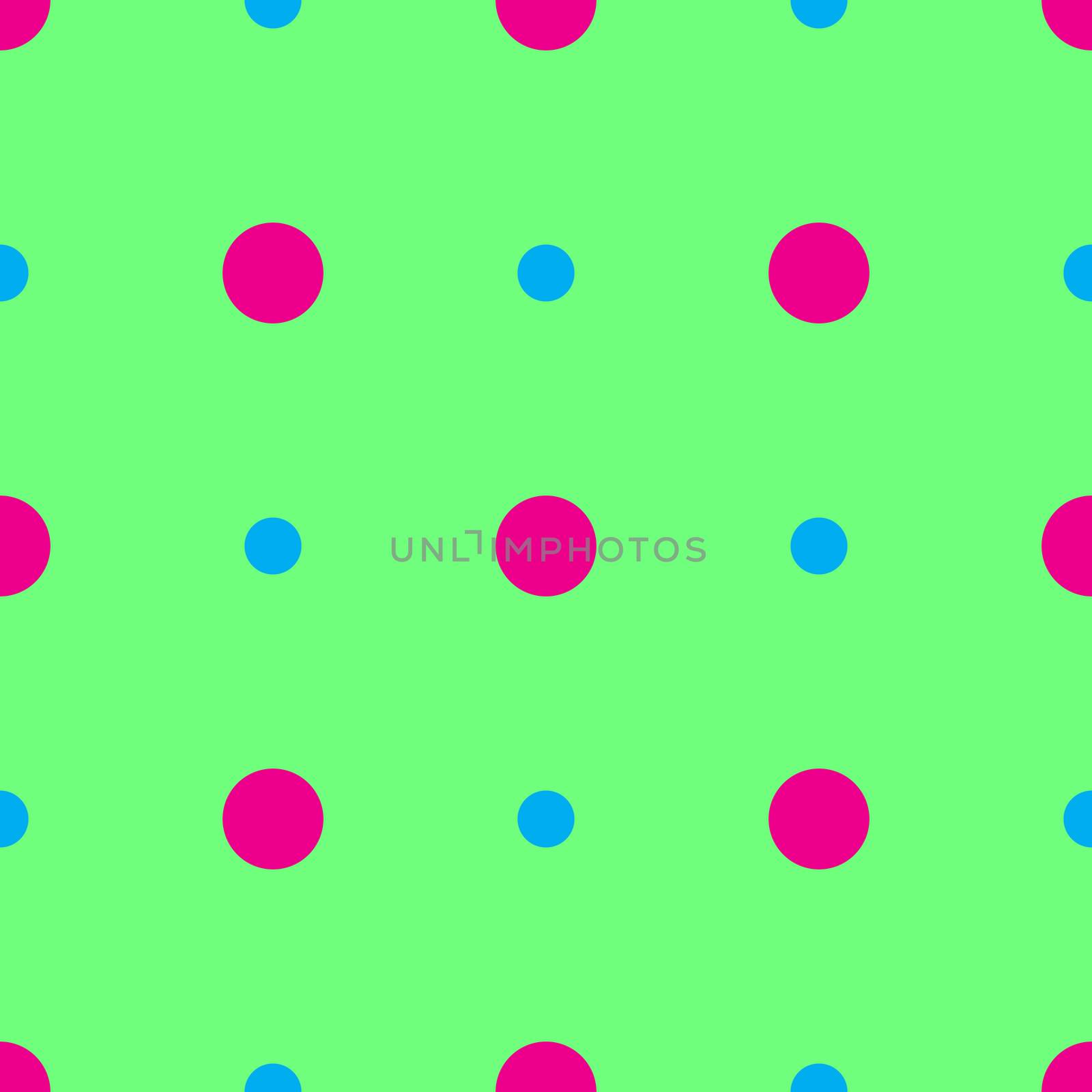 Seamless abstract vector pattern on the neon green background