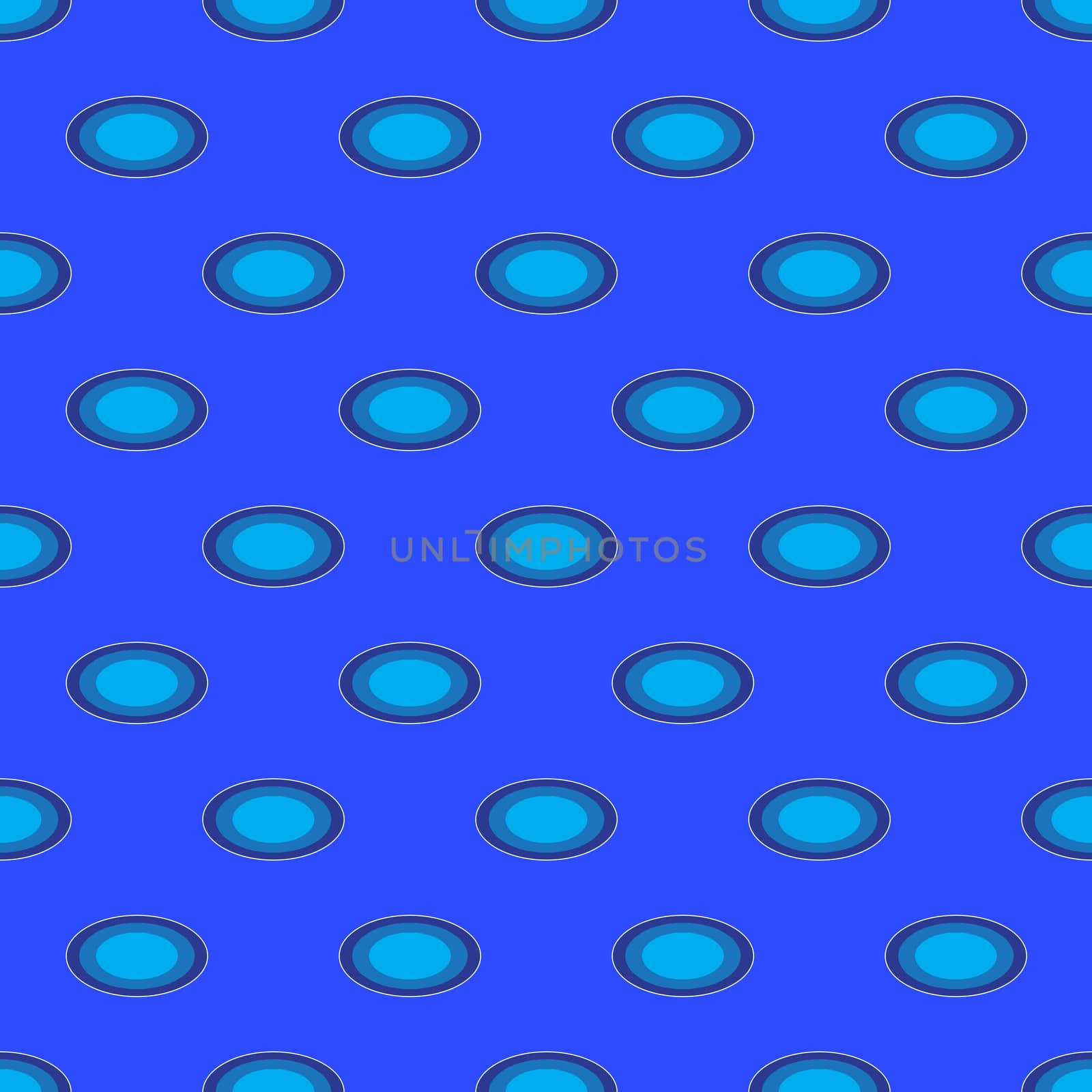 Seamless abstract vector patter on the blue background