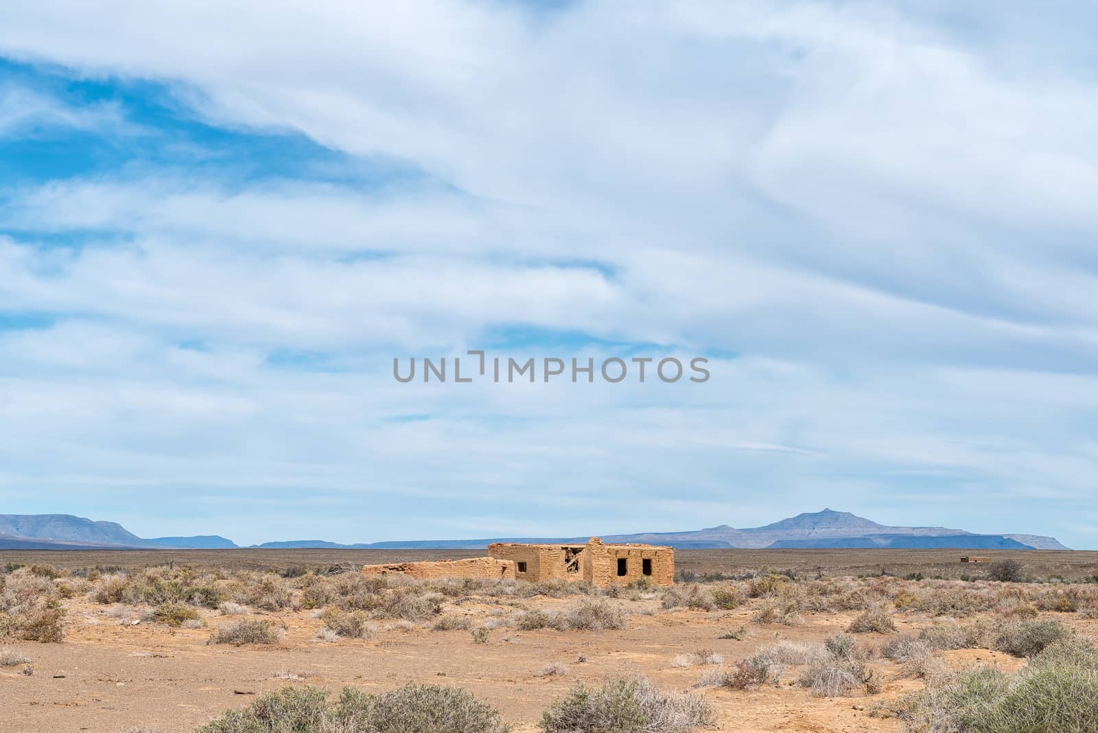An old ruin in the Tankwa Karoo in the Northern Cape Province