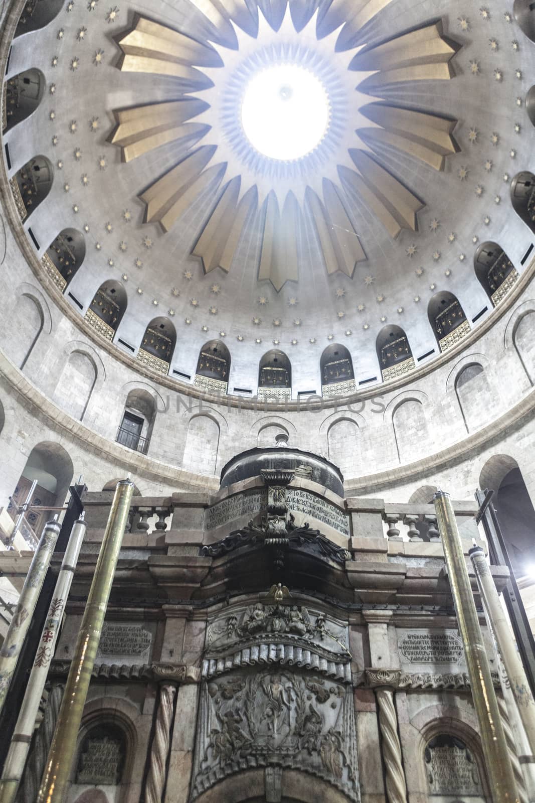  picture taken at the tomb of Jesus in jerusalem