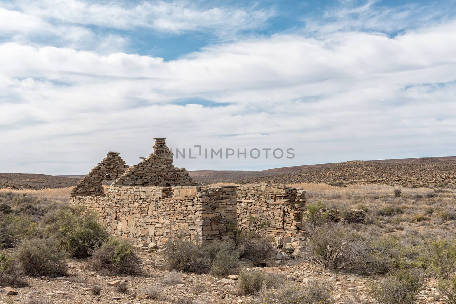 A ruin near Middelpos in the Northern Cape Province of South Africa