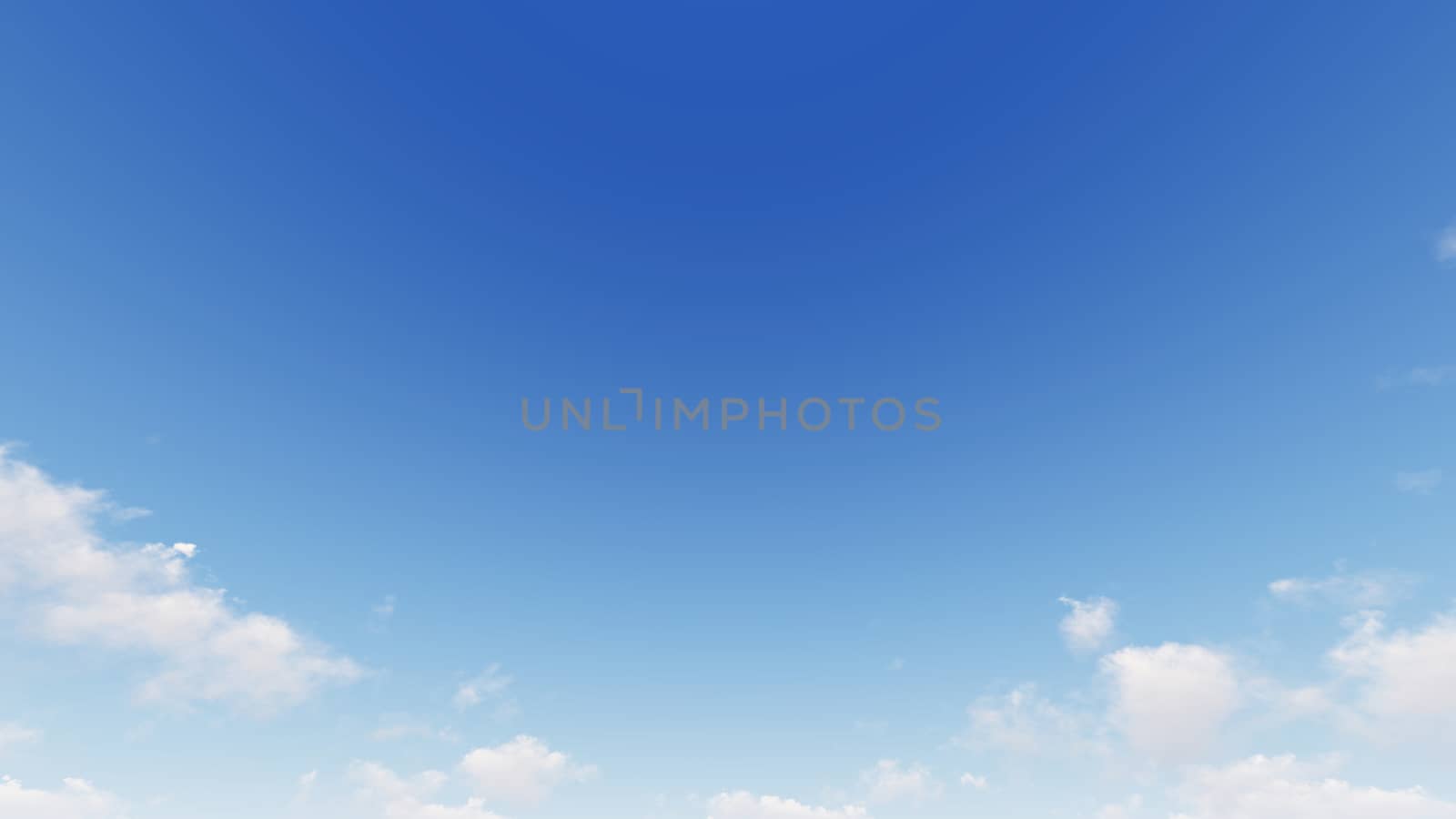 Cloudy blue sky abstract background, blue sky background with tiny clouds, 3d rendering

