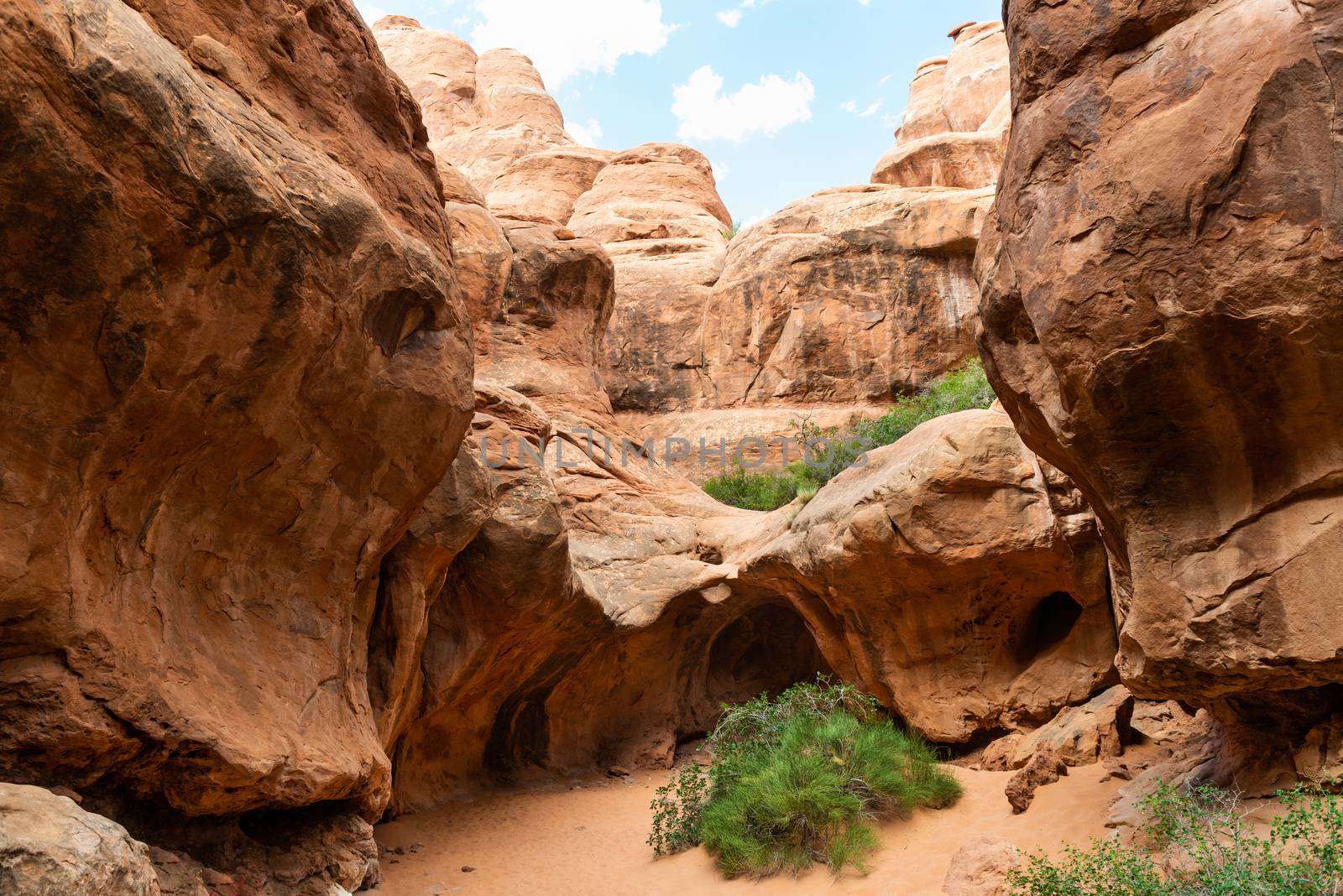 Fiery Furnace in Arches National Park, Utah