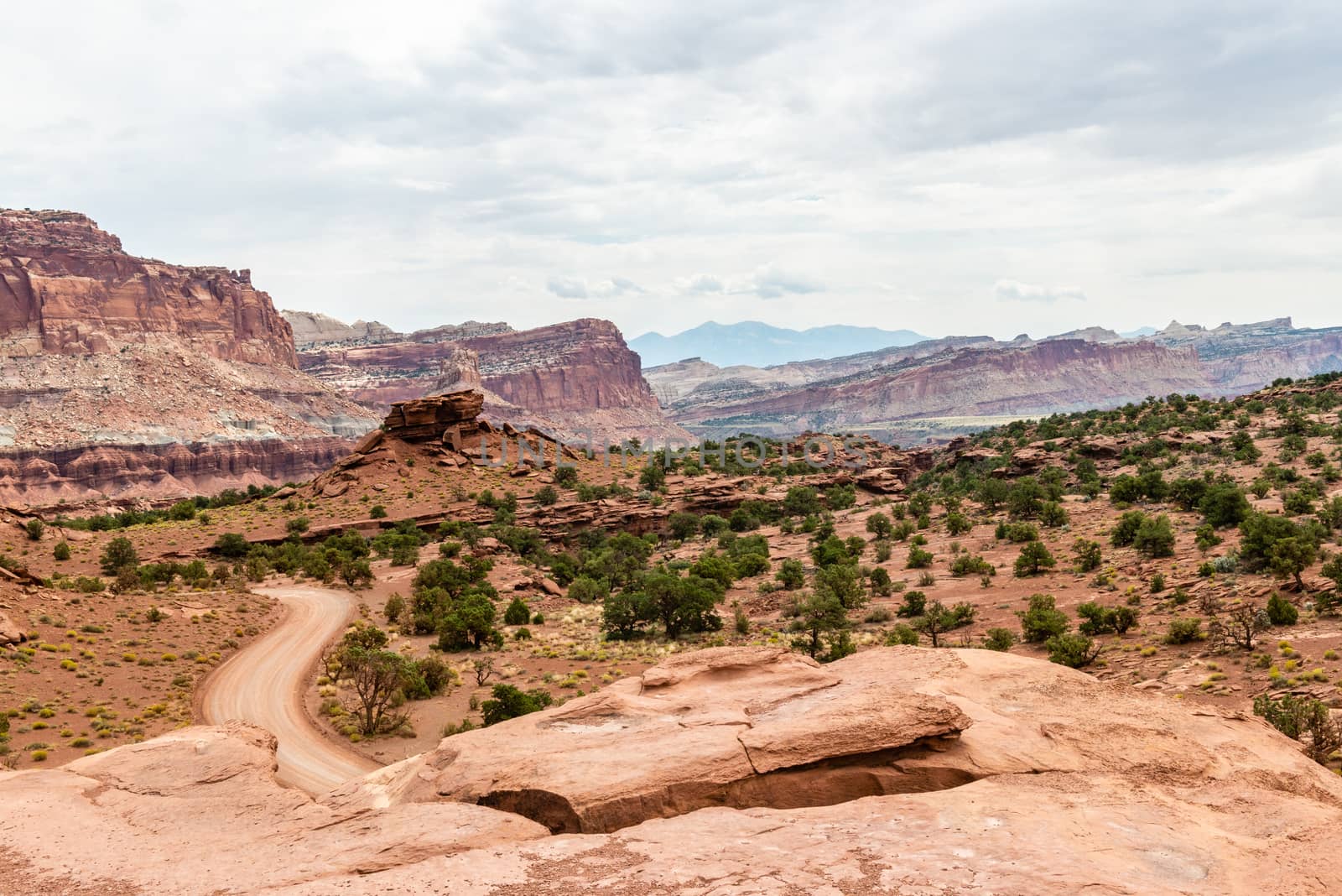 Panorama Point in Capital Reef National Park, Utah