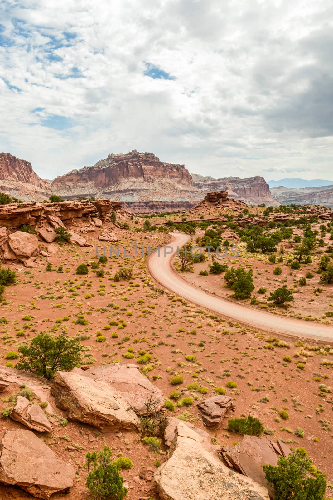 Panorama Point in Capital Reef National Park, Utah