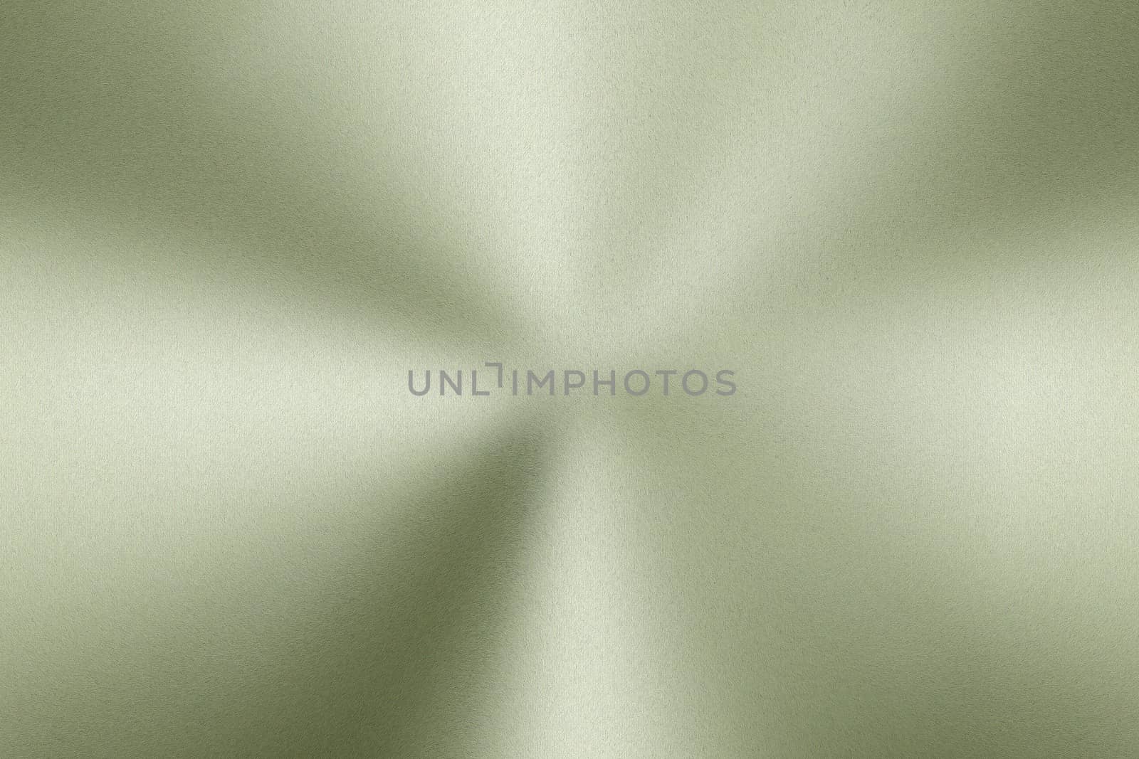 Shiny light green metal plate texture, abstract background