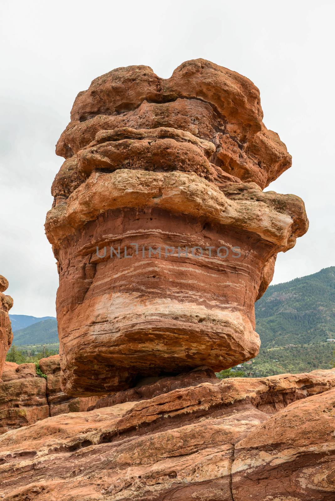 Balanced Rock in Garden of the Gods, Colorado